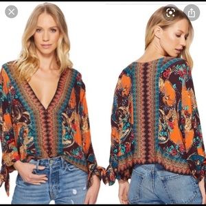 Free People Cath Me If You Can Blouse